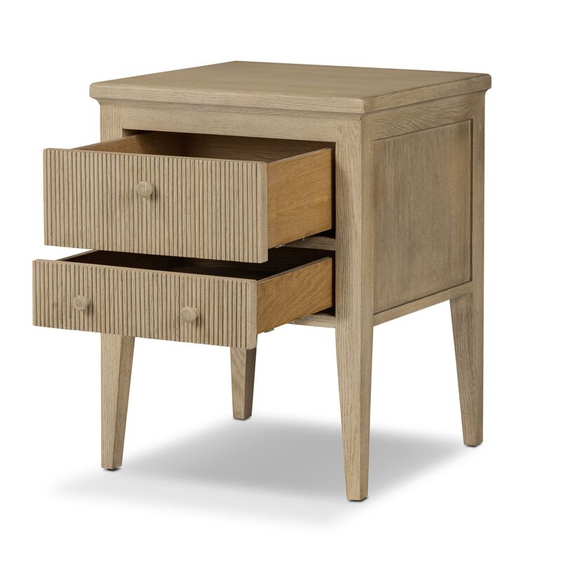 Bush Light Oak Nightstand