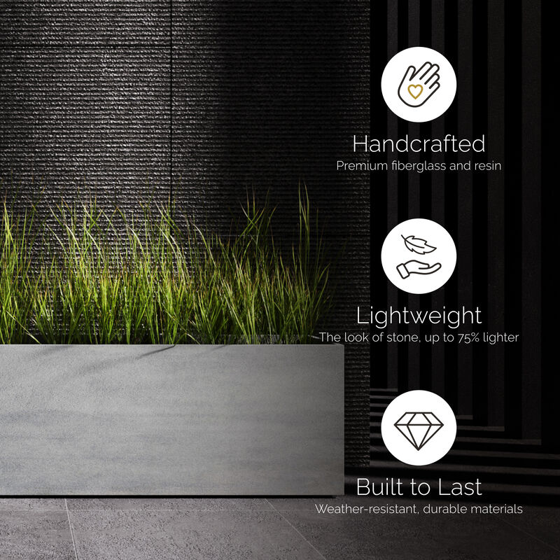 COSAPOTS Reglo Modular Rectangle Planter.