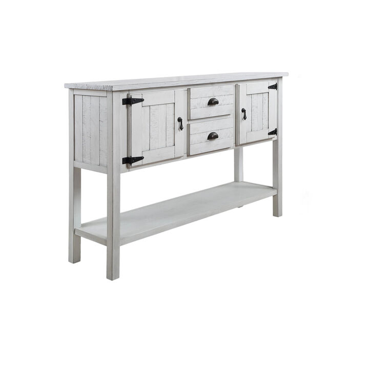 TATEUS 48'' Solid Wood Sideboard Console Table