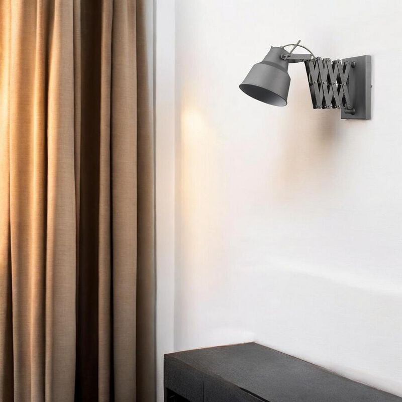 Hivvago Plexus 1-Light Gray Sconce