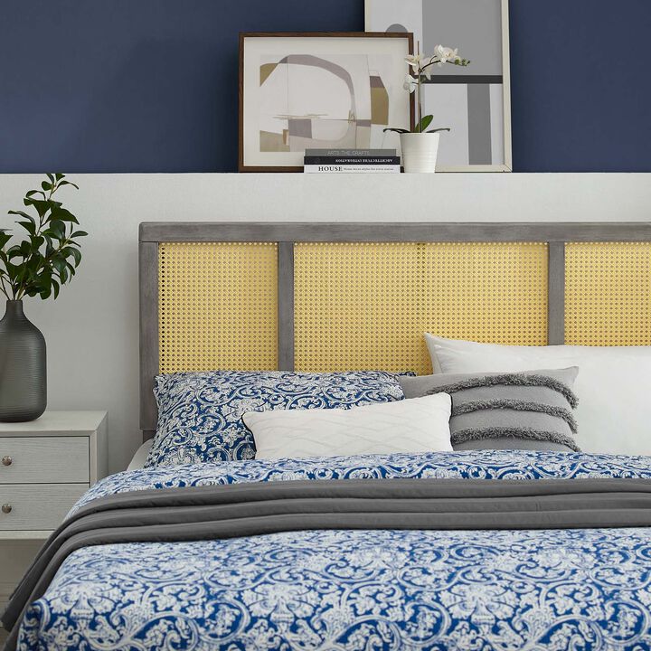 Modway - Delmare Cane Full Headboard
