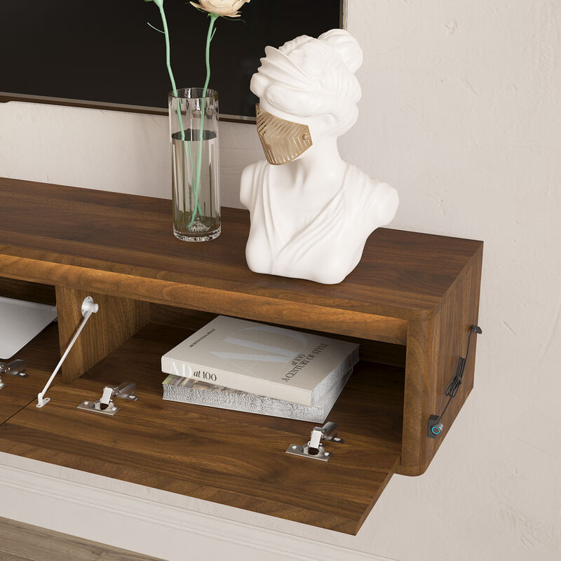 Rurux Floating TV Stand image number 5