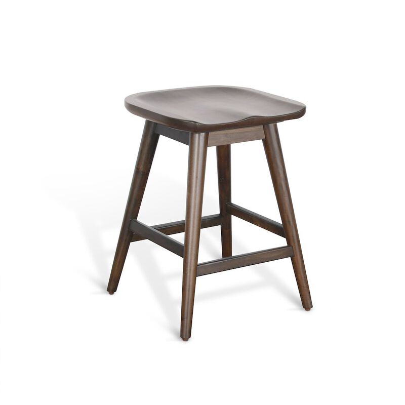 Sunny Designs Counter Stool with Saddle Seat image number 0