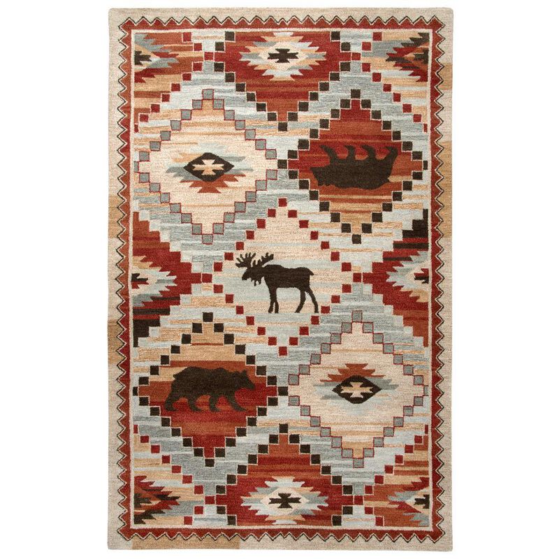 Itasca Red 8' x 10' Hand-Tufted Rug