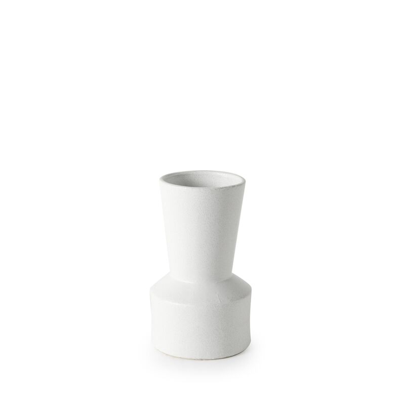 Ceramic Contempo Deco Vase – Modern Decorative Vase for Living Room, Bedroom, or Office