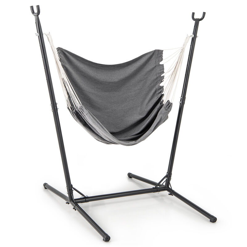 6-Position Hammock Chair with Stand for Adjustable Comfort and Relaxation