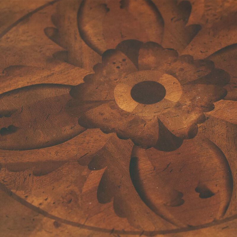 Michael Amini Villa Valencia Rectangular Dining Table - Classic Chestnut