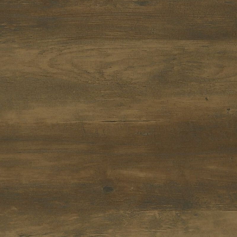 Trav Square Coffee Table, 2 Drawer, Raised Lip Tray Top, Brown 32 Inch