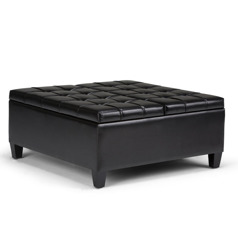 Harrison Transitional Square Coffee Table
