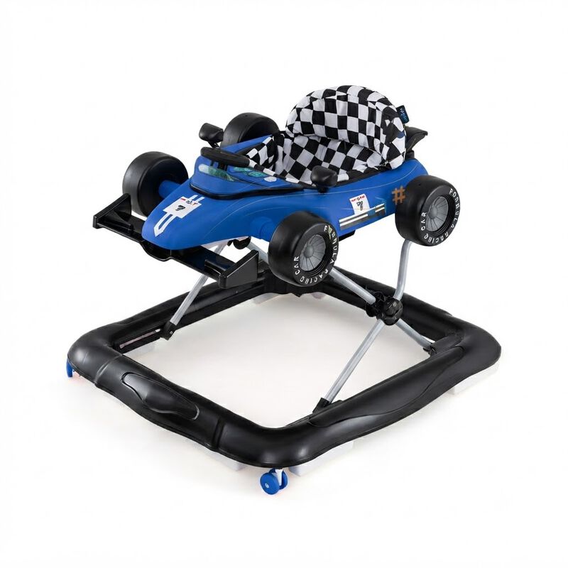 4-in-1 Adjustable Baby Walker with Activity Center and Music Box image number 0