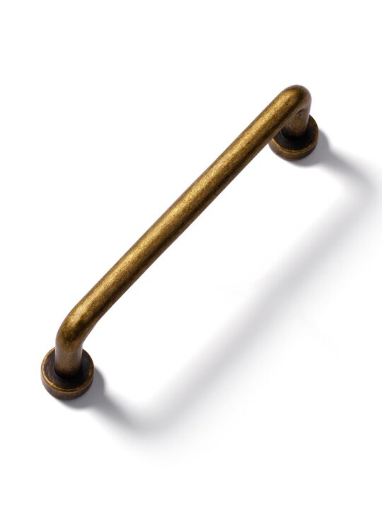 JIASENBAO Antique Brass Cabinet Bar Pulls 3.78"" Hole Center 20 Pack Classic Vintage Retro Drawer Handles Kitchen Cupboard Bathr