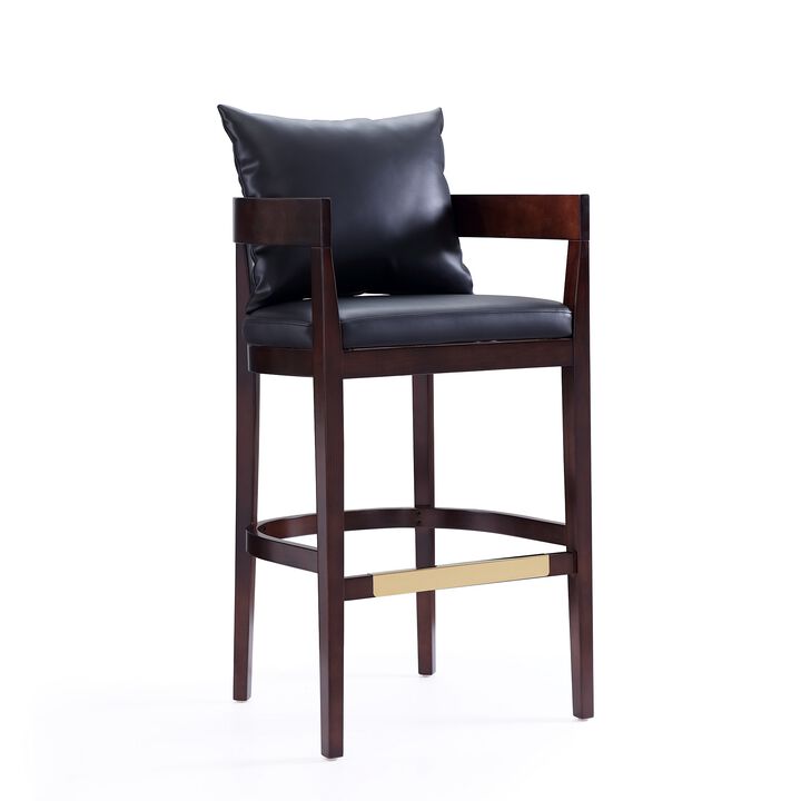 Ritz Black Bar Stools (Set of 3)