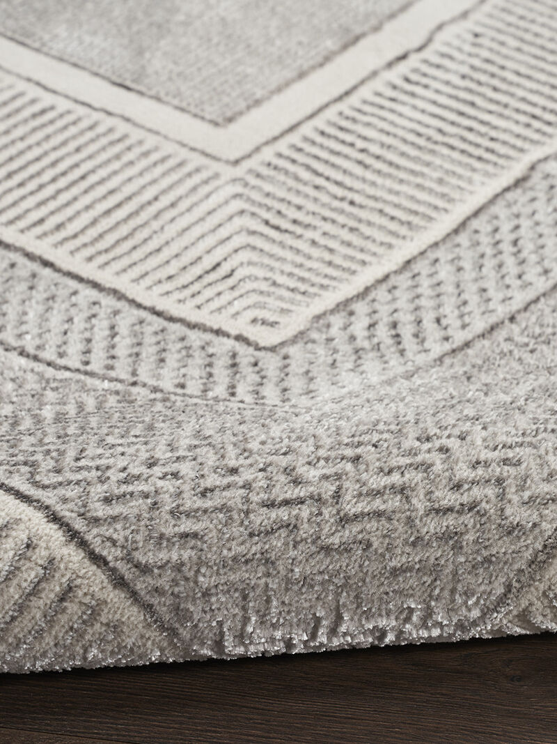 Glitz GLZ07 Silver 7'10" x 9'10" Rug