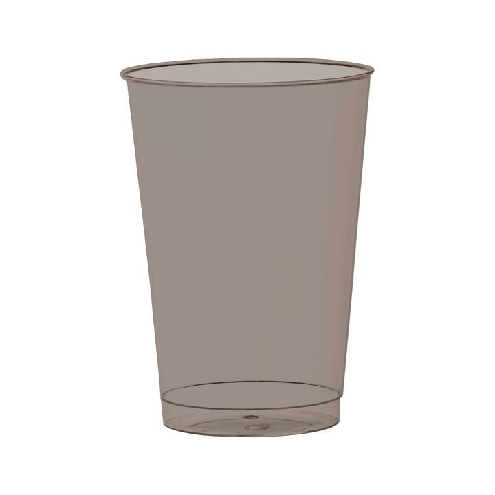 12 oz. Clear Black Plastic Party Cups (240 Cups)