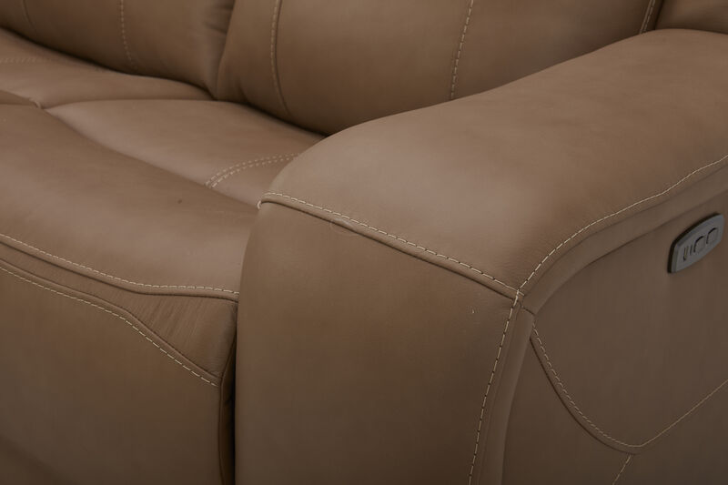 Tahoe Chocolate Power Sofa image number 1