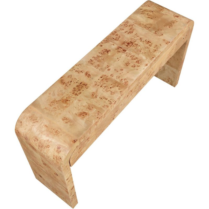 Meridian Furniture Cresthill Natural Ash Console Table