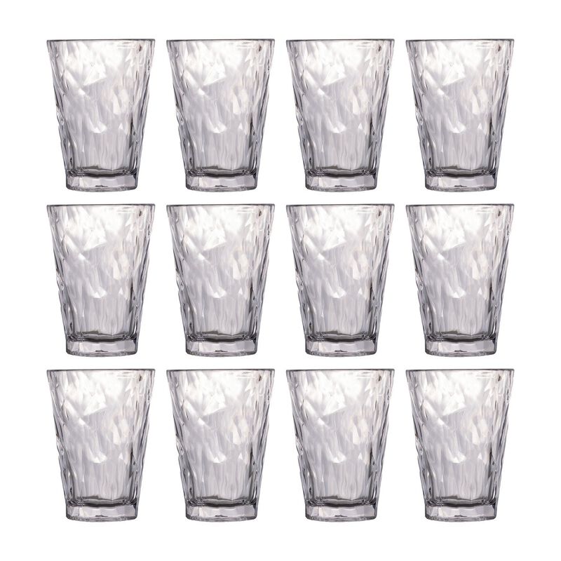 Polycarbonate Drinkware dia.1.75" h:2.5" 1 oz. Round Clear Polycarbonate Shot (Set of 12)
