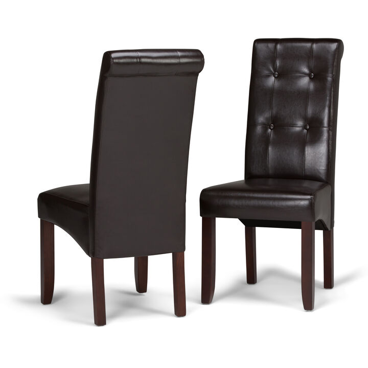 Cosmopolitan Parson Dining Chair (Set of 2)
