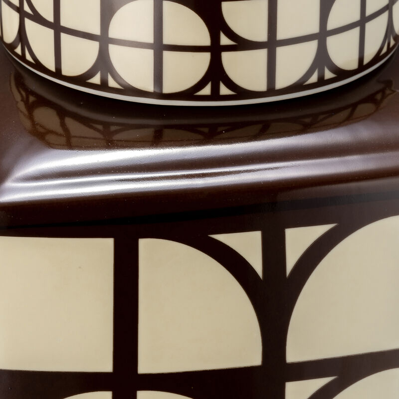 18H Square Jar W/ Lid image number 4