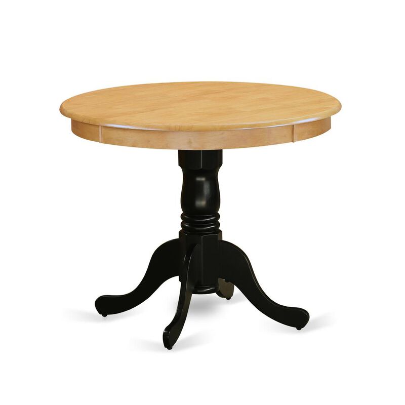 Dining Table Oak & Black