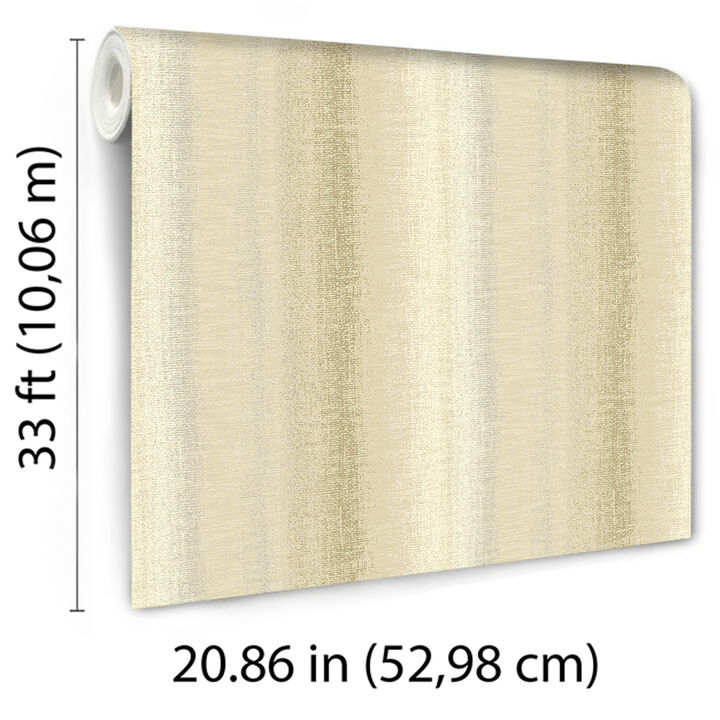 Woven Gradient Stripe Wallpaper