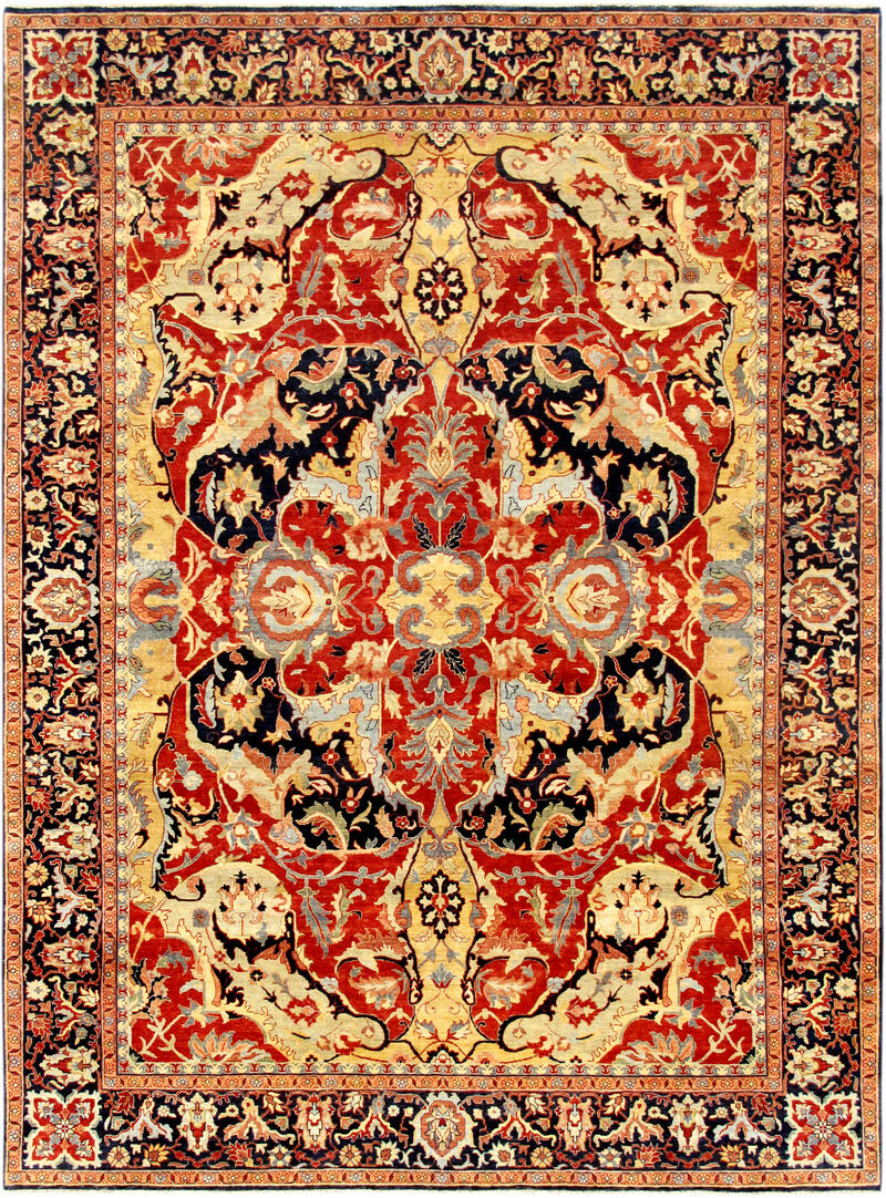 Pasargad Home Bidjar Hand-Knotted Lamb's Wool Area Rug image number 0