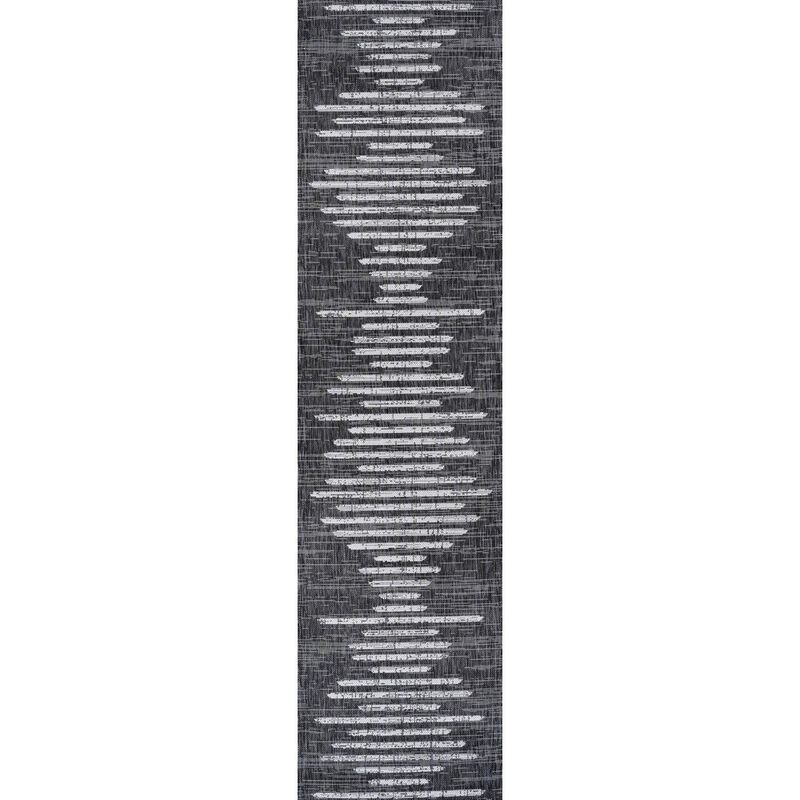 Zolak Berber Stripe Geometric Indoor/Outdoor Area Rug