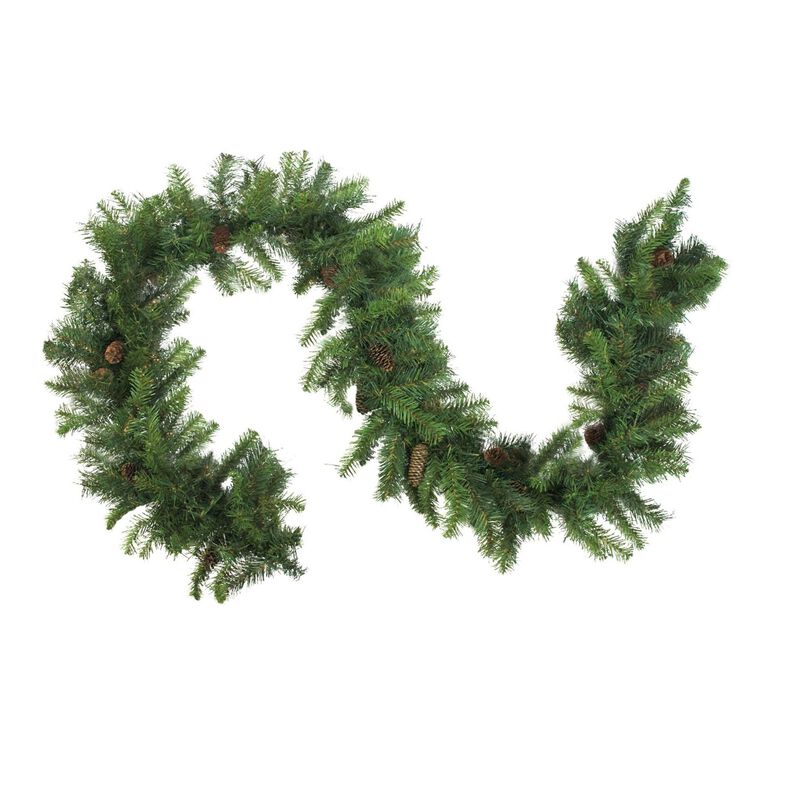50' x 12" Dakota Red Pine Artificial Christmas Garland  Unlit image number 1