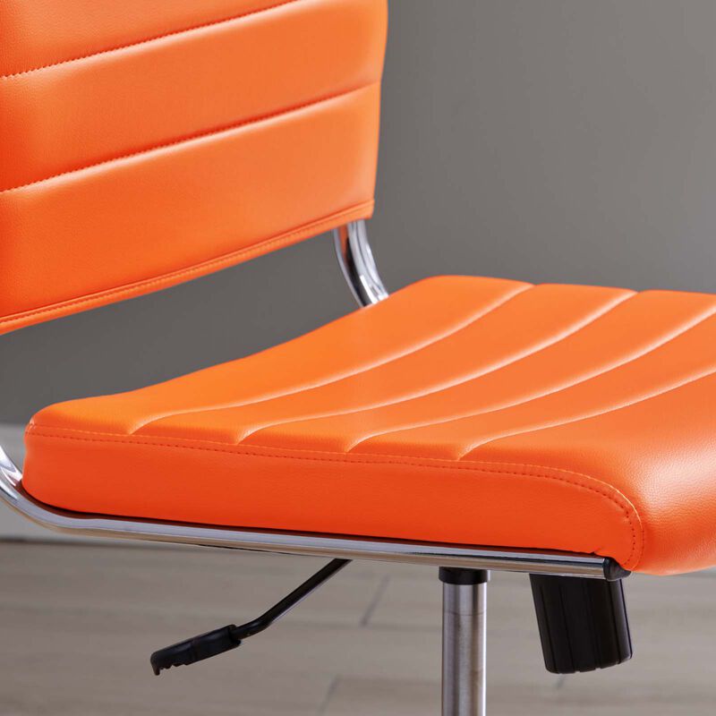 Modway Furniture - Jive Armless Mid Back Office Chair Gray image number 9