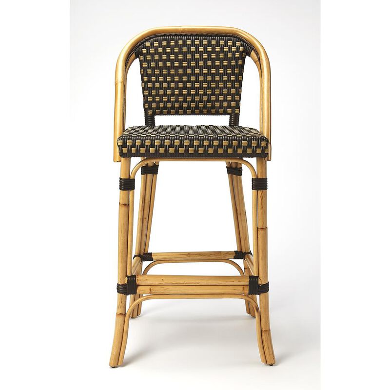 Butler Specialty Lila Rattan 28" Bar Stool image number 4