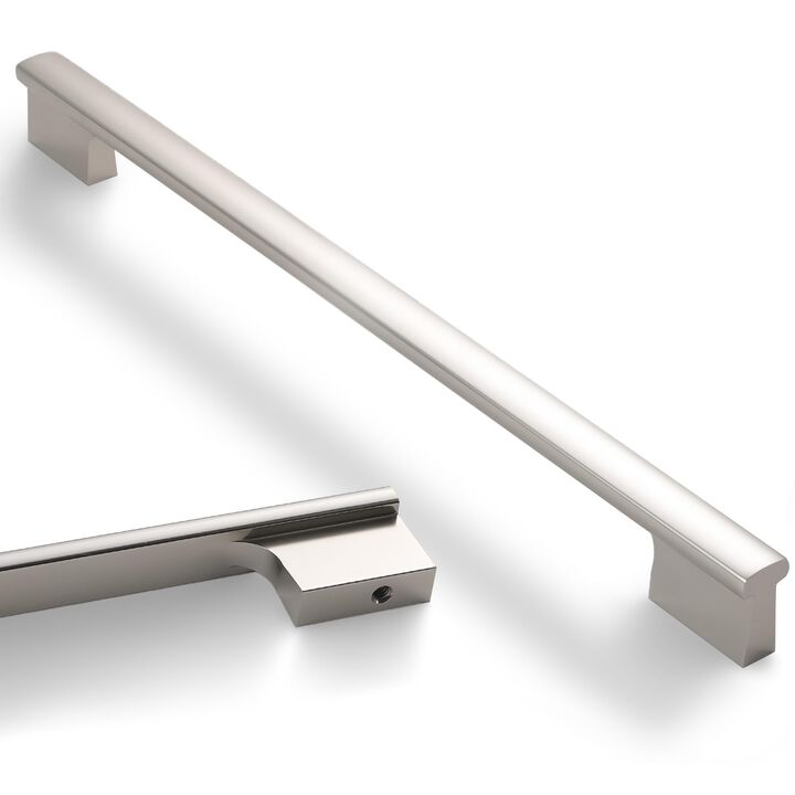 Amasideca 6 Pack Brushed Satin Nickel Cabinet Pulls 10 Inch(254mm) Hole Centers Kitchen Cabinet Handles Drawer Pulls Cabinet Har