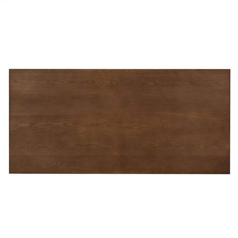 Christopher Knight Home Puerta 82" Farmhouse Pedestal Dining Table image number 4