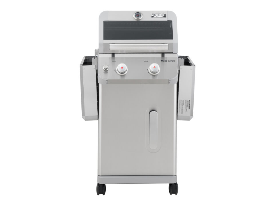 Monument Grills Mesa Series | 2 Burner Stainless Steel Propane Gas Grill