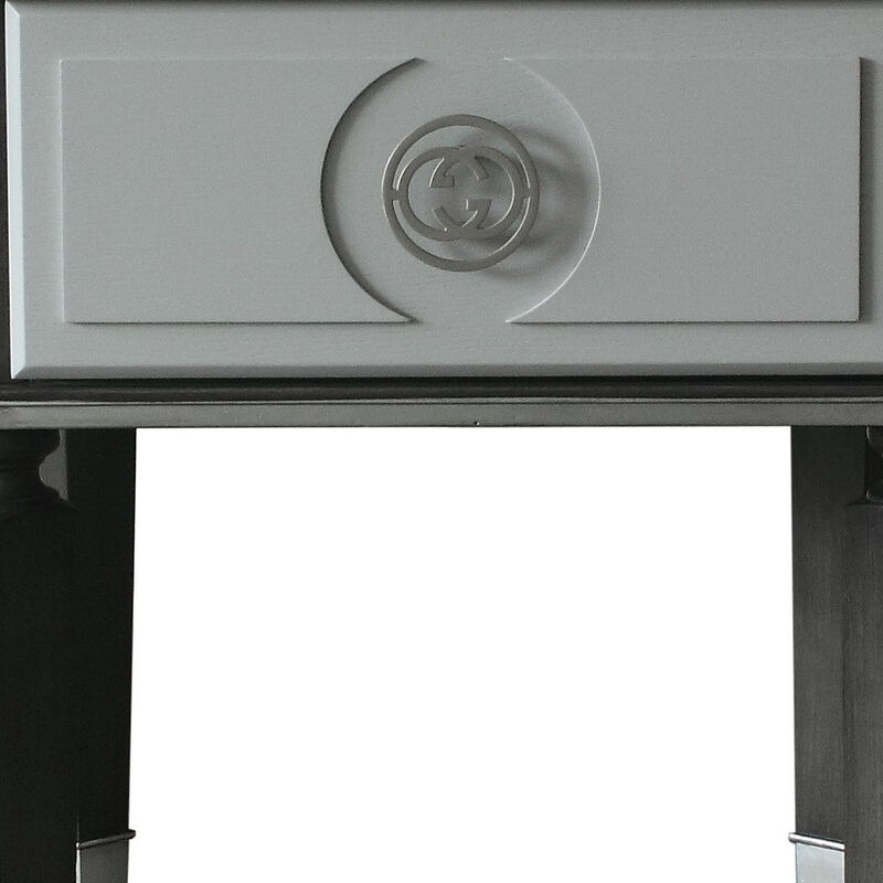 Rustic Wood Square End Table for Home Decor, Entryway, or Lounge Area