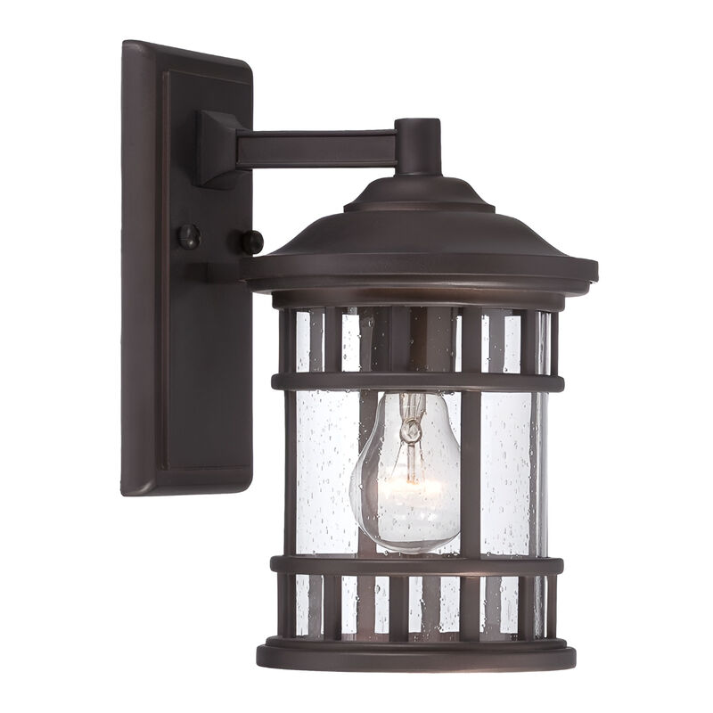 Outdoor Canister Wall Fixture &ndash; Weather-Resistant Wall Light for Garden or Yard image number 0