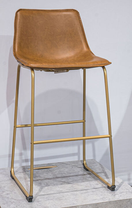 Crandox Bar Stool in Brown