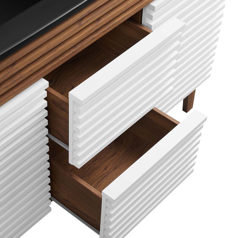 Render 48" Double Sink Bathroom Vanity image number 6