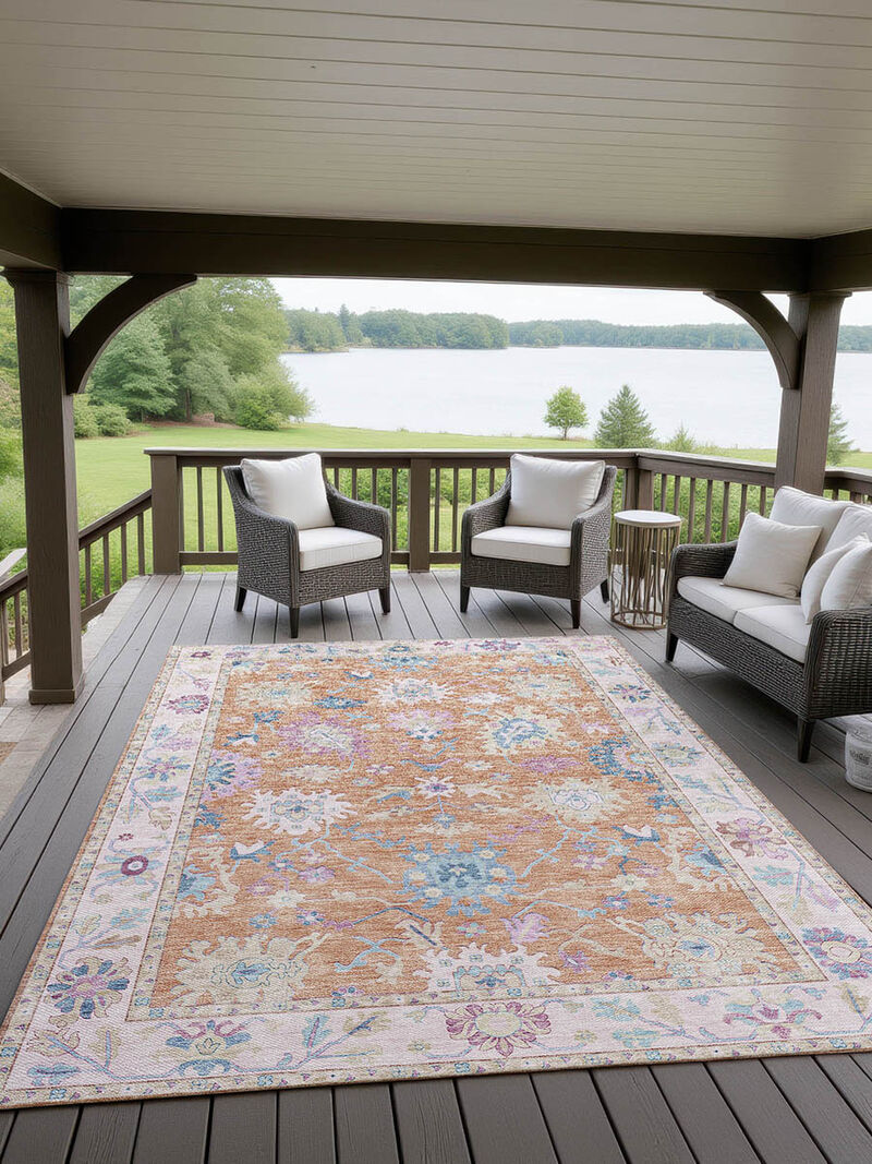 Hatay HY7 Orange 9' x 12' Rug