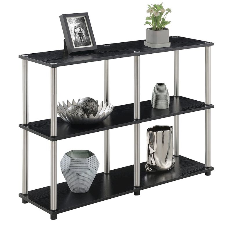 Convenience Concepts Designs2Go No Tools Console Table with Shelves