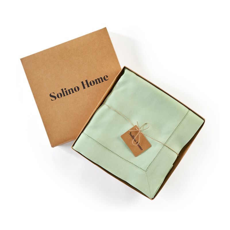 Linen Tablecloth - Classic Hemstitch