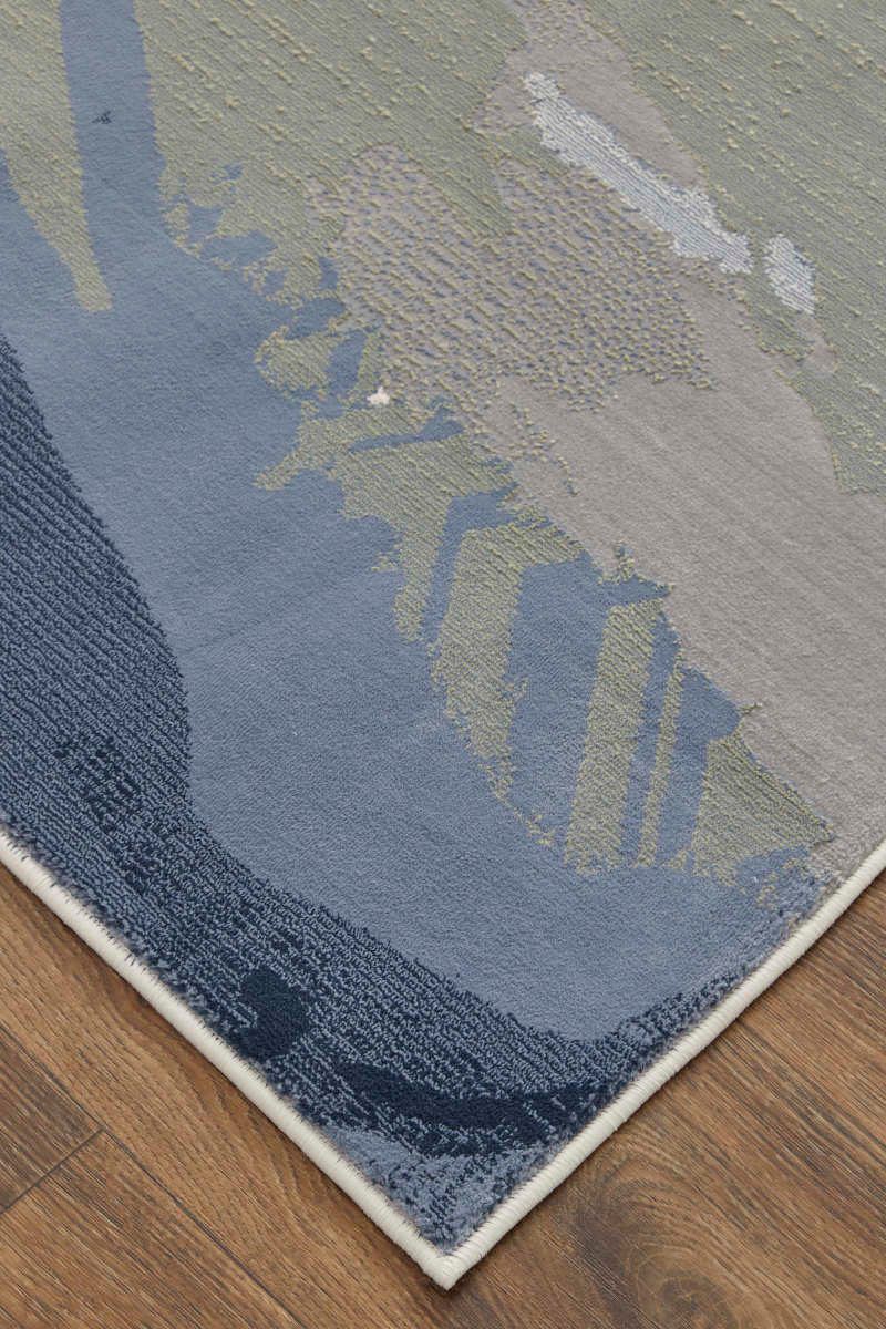 Clio 39K2F Blue/Beige 9' x 12' Rug image number 5