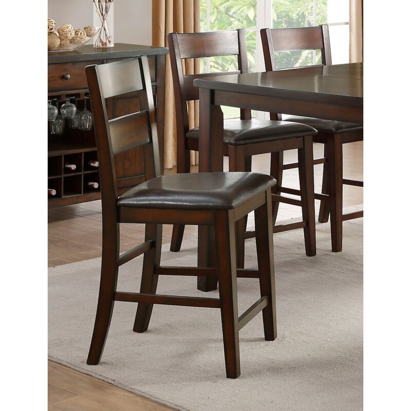 Streamdale Wooden Counter Height Chairs Set of 2