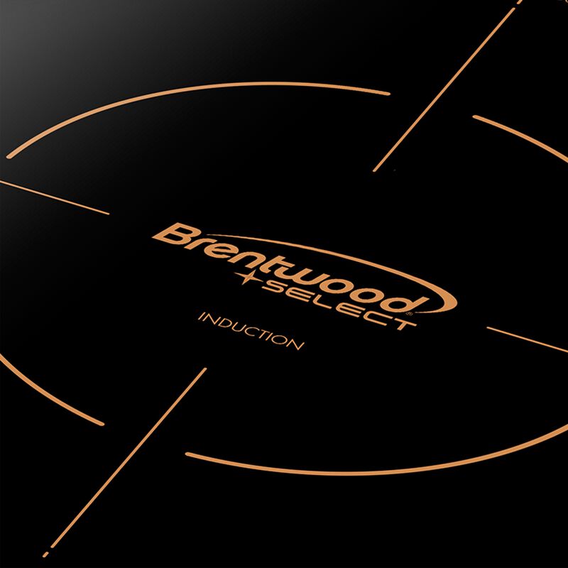 Brentwood Single Electric Induction Cooktop in Black
