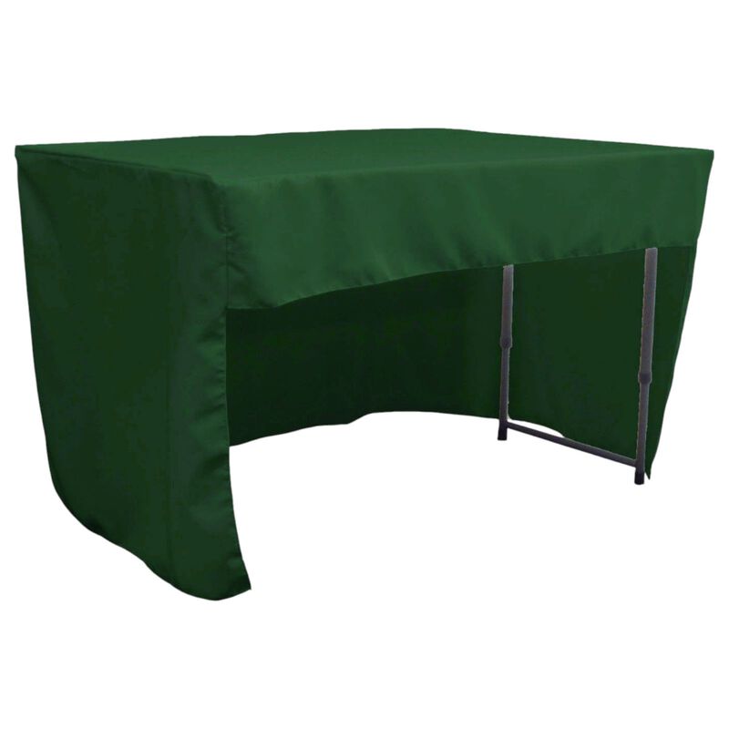Polyester Poplin Open Back Tablecloth 48x30x30 Inch for Display Tables image number 0