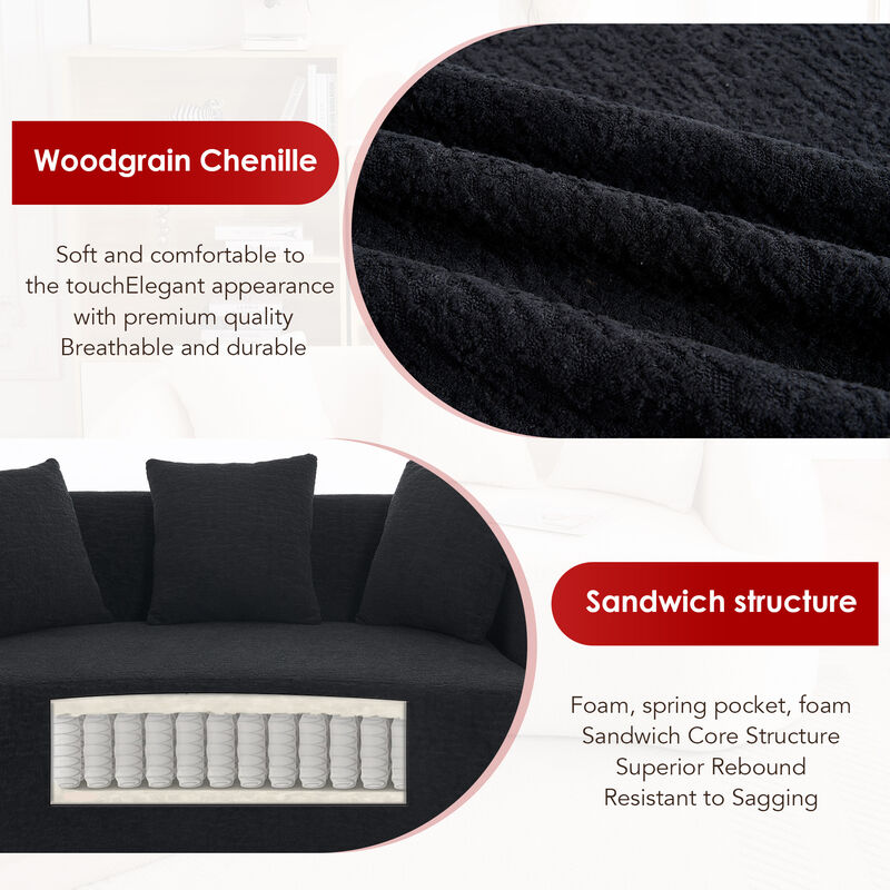 Stowag Curved Boneless Sofa image number 3