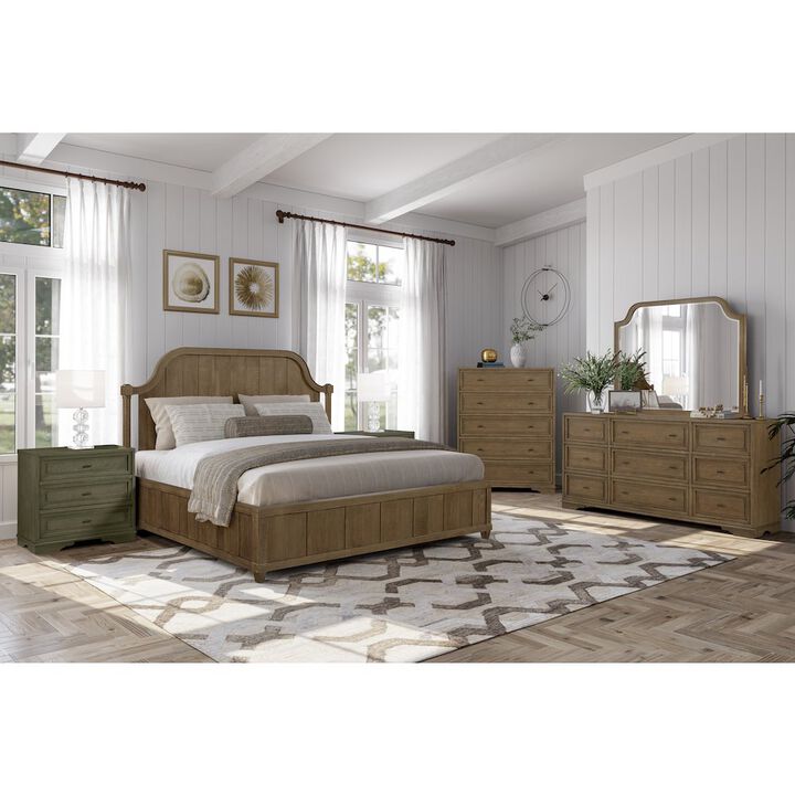 Magnolia 3 Drawer Nightstand - Pistachio