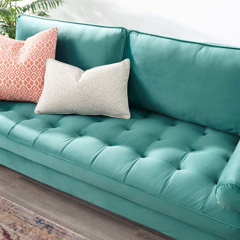 Valour Performance Velvet Sofa image number 9