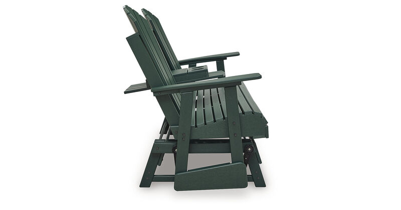 Hyland Wave Outdoor Loveseat Glider image number 5