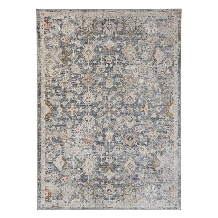HomeRoots Medallion Area Rug