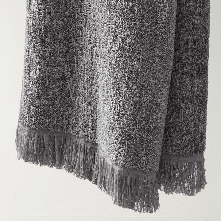 Gracie Mills Janell 6 Piece Terry Cotton Dobby Slub Towel Set
